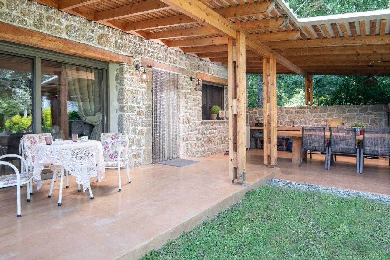 Villa Menie - Golden Fig Sykia Lodge Paralia Sikias Dış mekan fotoğraf