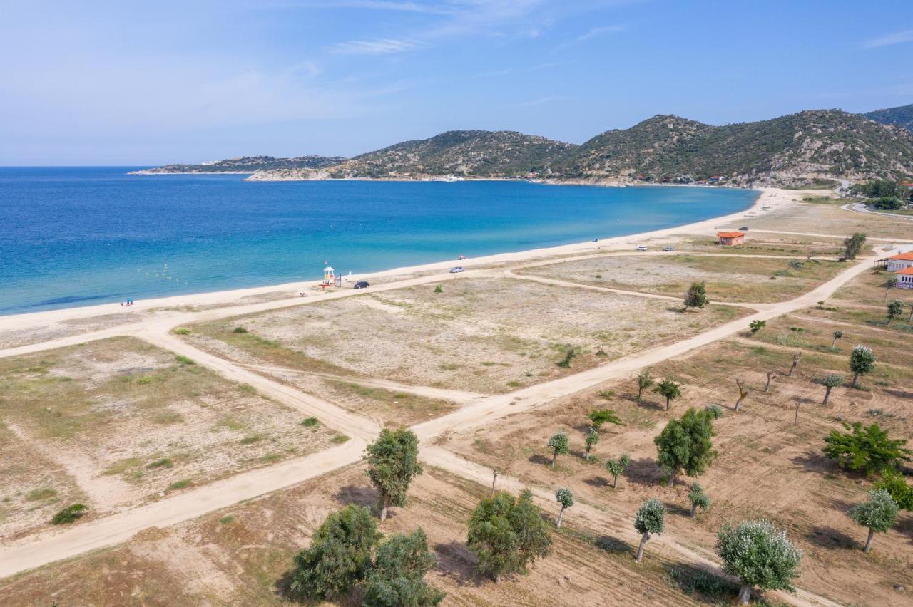 Villa Menie - Golden Fig Sykia Lodge Paralia Sikias Dış mekan fotoğraf